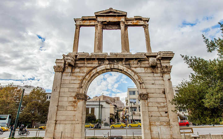 Arch of Hadrian, Athens