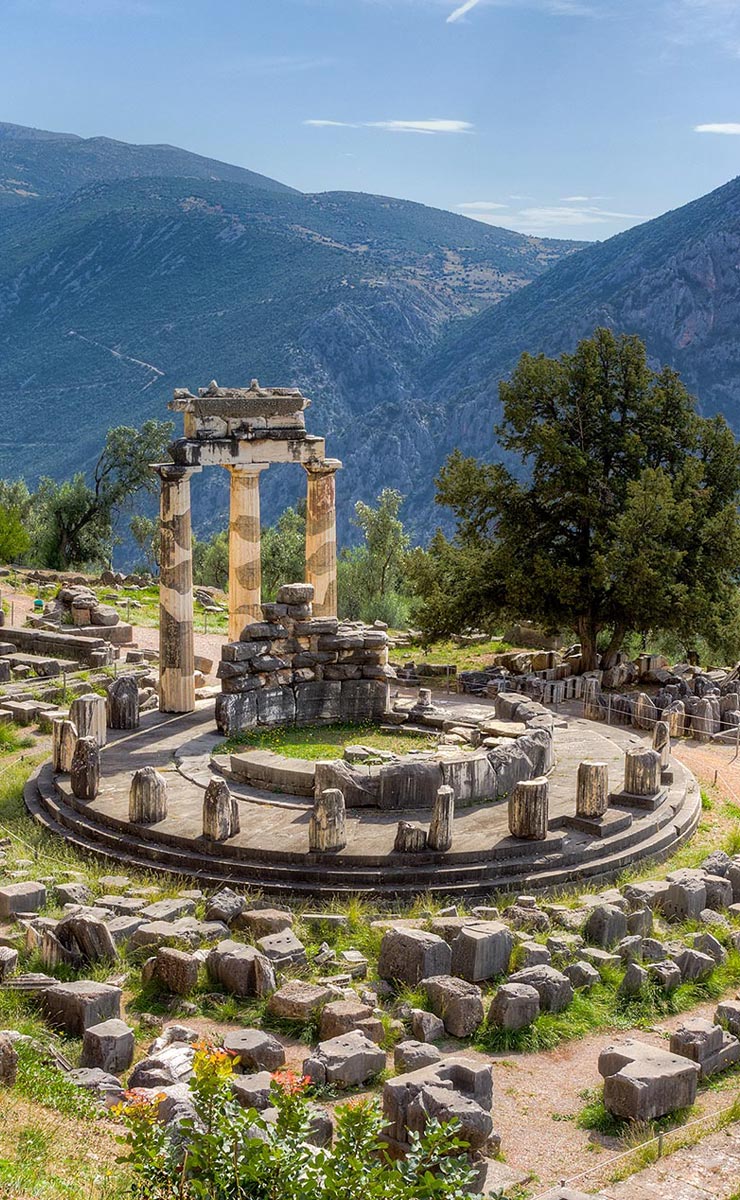 Athena Pronaia Sanctuary at Delphi