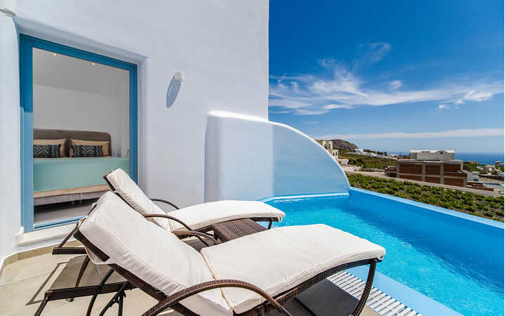 Private Aegean Pool Suite