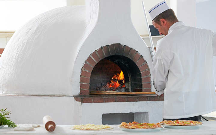 Pizza Oven on the Beach