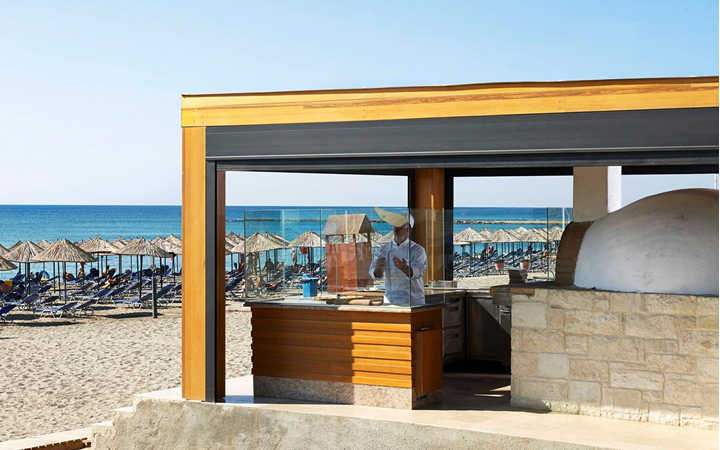 Pizza Oven on the Beach