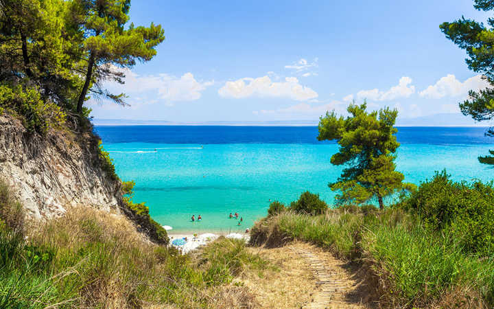 Kriopigi beach, Kassandra, Halkidiki