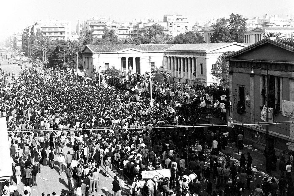 Восстание студентов Политехнио. 1973 год