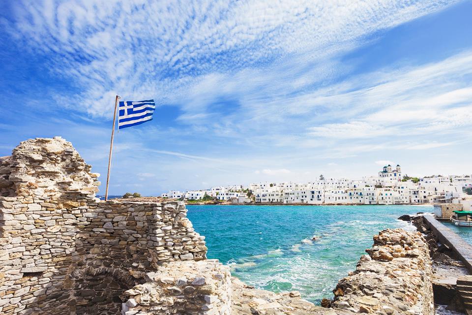 Национальный флаг Греции