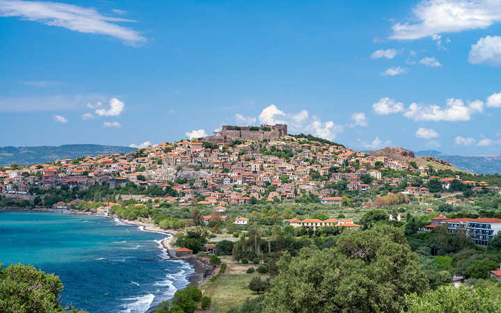 Molyvos (Mithymna) town, Lesbos